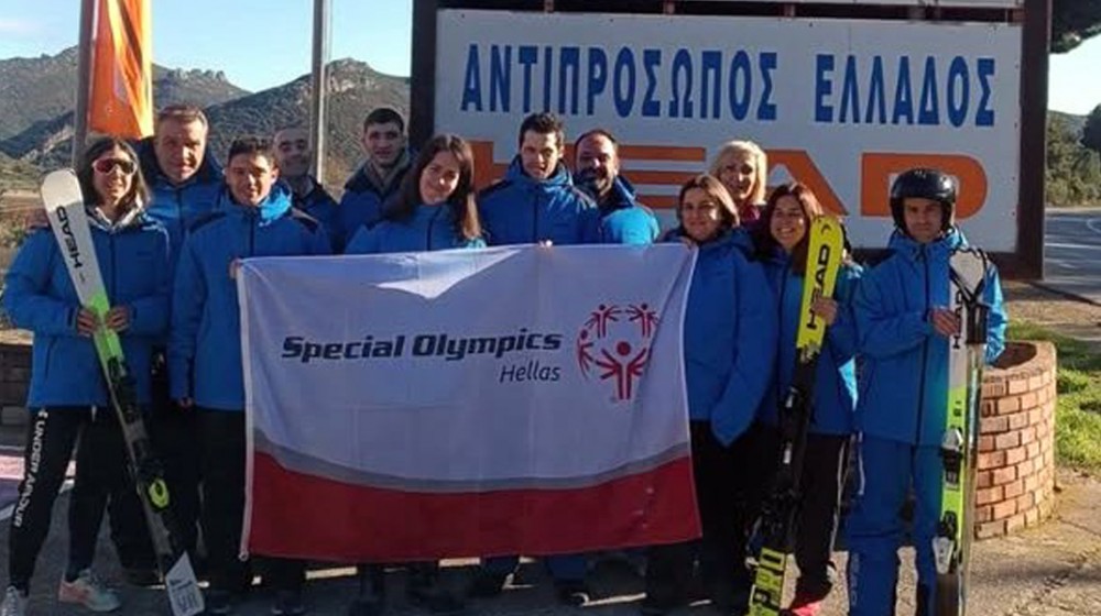 Αθλητής και προπονήτρια από τα Special Olympics της Εύβοιας σε χειμερινούς παγκόσμιους αγώνες