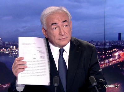 Ρεκόρ τηλεθέασης η συνέντευξη του Στρος Καν