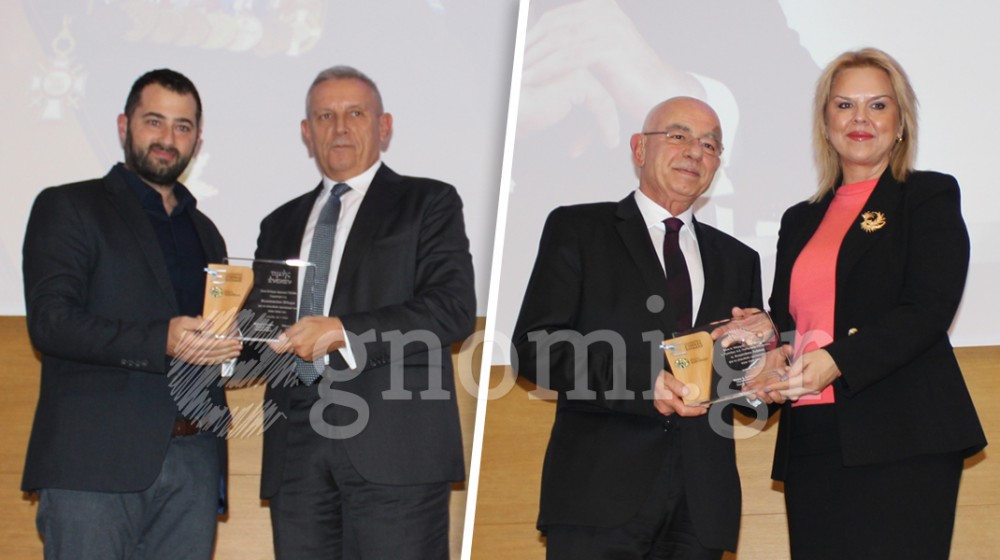 ΧΑΛΚΙΔΑ: Βραβεύτηκαν ο Κωνσταντίνος Φλώρος και ο Τάσος Λιάσκος (VIDEO)