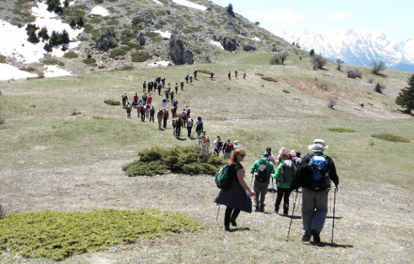 Έφθασαν μέχρι την Πυρά Ηρακλέους Χαλκιδέοι ορειβάτες