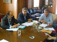 Συναντήθηκαν με επιχειρηματίες και ξενοδόχους της Εύβοιας