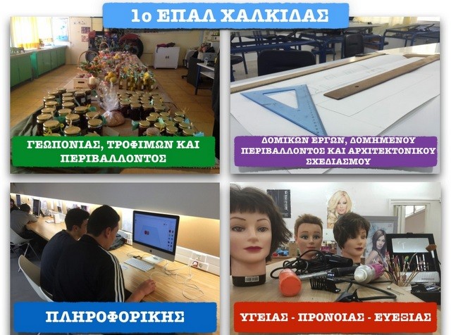 Αρχίζουν οι εγγραφές μαθητών στο 1ο ΕΠΑΛ Χαλκίδας