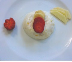 Πουτίγκα ρυζιού με φρούτα