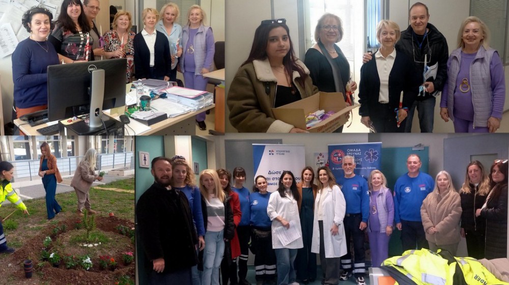 ΧΑΛΚΙΔΑ: Δράση αιμοδοσίας με λουλούδια και πασχαλινές λαμπάδες