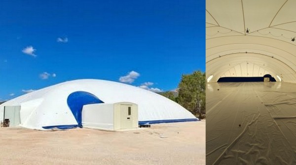 ΕΡΕΤΡΙΑ: Απέκτησε κλειστό γυμναστήριο τύπου μπαλόνι