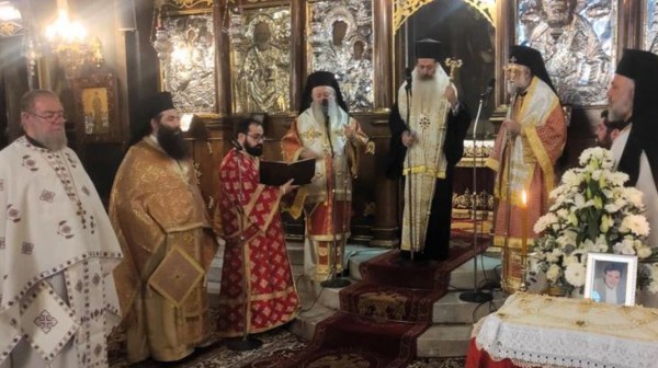 Ο Μητροπολίτης Φθιώτιδος ήρθε στη Χαλκίδα για το μνημόσυνο του Χρήστου Σπανού