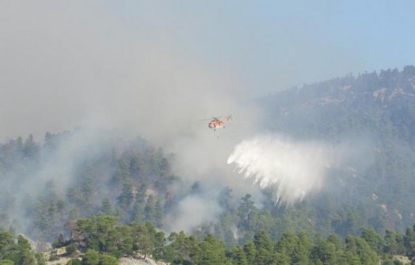 ΠΡΟΣΟΧΗ: Υψηλός πάλι ο κίνδυνος πυρκαγιάς στην Εύβοια