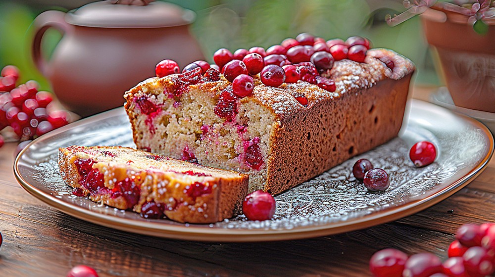 Κέικ με cranberries