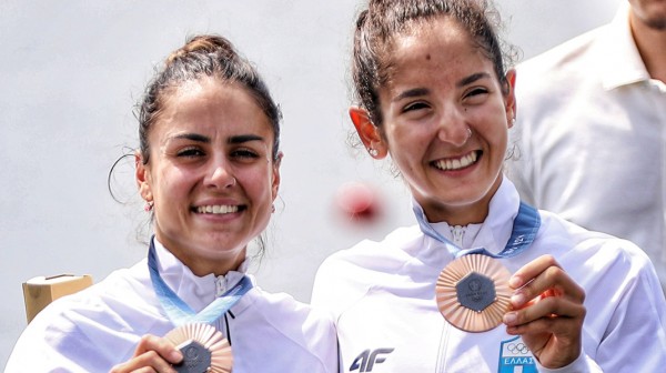 ΟΛΥΜΠΙΑΚΟΙ ΑΓΩΝΕΣ: Σαρώνει η Ελλάδα στην κωπηλασία - Χάλκινο μετάλλιο για τη Ζωή Φίτσιου και τη Μιλένα Κοντού