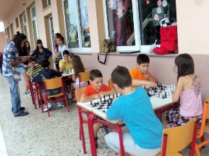 Η γιορτή λήξης είχε και αγώνες σκάκι