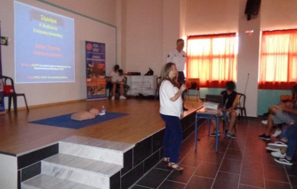 Σεμινάριο πρώτων βοηθειών στο 6ο Γυμνάσιο Χαλκίδας