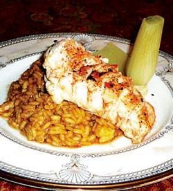 Ριζότο με αστακοουρές