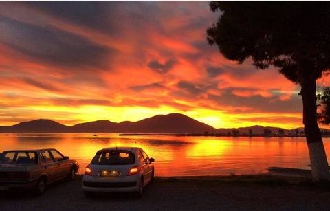 Αριστούργημα της φύσης το ηλιοβασίλεμα στην Αρτάκη