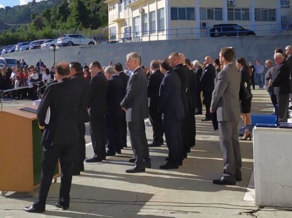 ΚΥΜΗ: Τελετή υποδοχής για τους πρωτοετείς σπουδαστές της Ακαδημίας Εμπορικού Ναυτικού