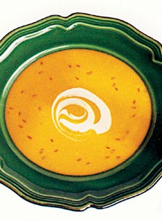 Σούπα κολοκύθας κάστανου