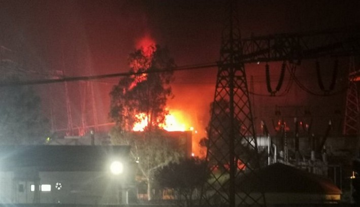 ΕΥΒΟΙΑ: Φωτιά σε υποσταθμό της ΔΕΗ στο Αργυρό