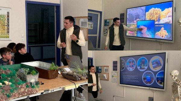 5o ΓΥΜΝΑΣΙΟ ΧΑΛΚΙΔΑΣ: Επιστημονική παρουσίαση για την θάλασσα της Μεσογείου