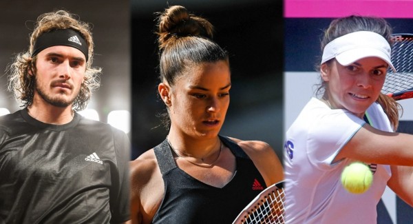 Για πρώτη φορά τρεις Ελληνες τενίστες αγωνίζονται σε grand slam