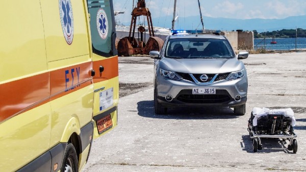 Επείγουσα διακομιδή ηλικιωμένου από την Σκύρο στην Κύμη