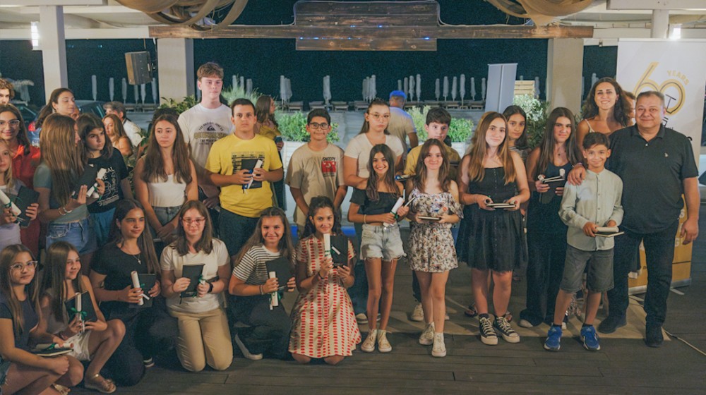 60 χρόνια Tsonidis School στη Χαλκίδα και απονομή εκατοντάδων μεταλλίων!