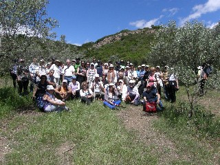 Περπάτησαν στα μονοπάτια των αρχαίων Μυκηνών