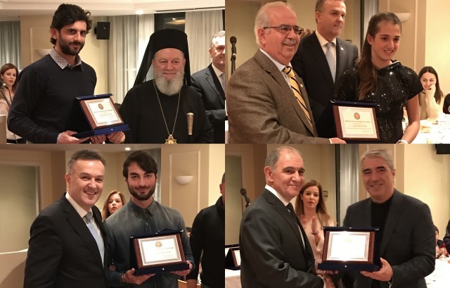 Πίτα με λάμψη και βραβεία για τον Ομιλο Αντισφαίρισης Χαλκίδας