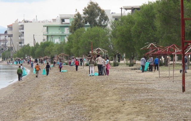 Λαμπίκο η ακτή στο Λευκαντί