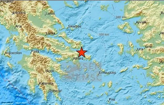 ΜΑΡΜΑΡΙ ΕΥΒΟΙΑΣ: Σημειώθηκε σεισμική δόνηση το μεσημέρι της Τετάρτης