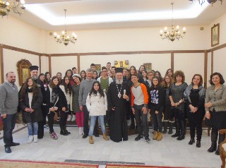 Μαθητές από την Κύπρο επισκέφτηκαν τον Μητροπολίτη