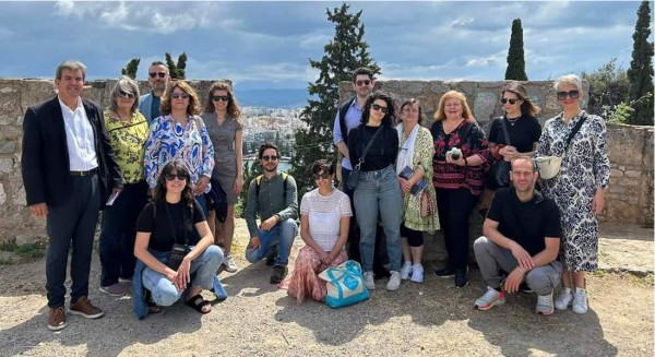 Ιταλοί δημοσιογράφοι ξεναγήθηκαν στις ομορφιές της Χαλκίδας