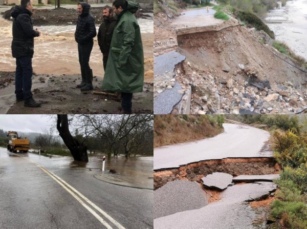 Μετά τον κορωνοϊό η κακοκαιρία δίνει στην Εύβοια την χαριστική βολή