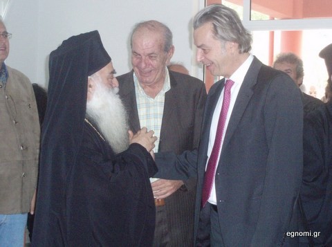 Εγκαινίασε το Δημοτικό Σχολείο στο Μαντούδι