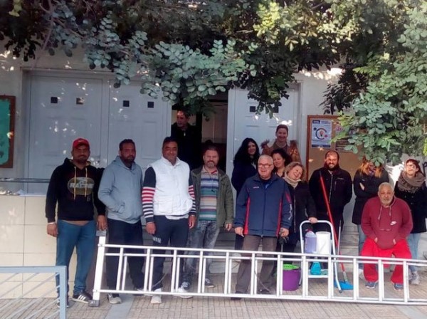Ξεκίνησε φρεσκάρισμα στο Εργατικό Κέντρο Εύβοιας