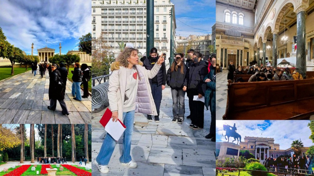 Μαθητές του 2ου Γυμνασίου Χαλκίδας περπάτησαν στην Αθήνα του Όθωνα
