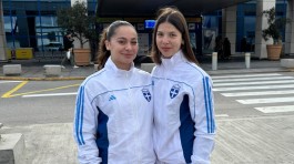 ΒΙΟΛΕΤΤΑ ΚΑΙ ΦΡΟΣΩ ΔΟΥΚΑ: Στο Ευρωπαϊκό πρωτάθλημα Καράτε με το εθνόσημο οι δυο βορειοευβοιώτισσες