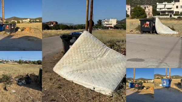 ΑΡΤΑΚΗ- ΚΑΤΑΓΓΕΛΙΑ: Η περιοχή του Νέου Κύζικου έχει καταντήσει χωματερή σκουπιδιών