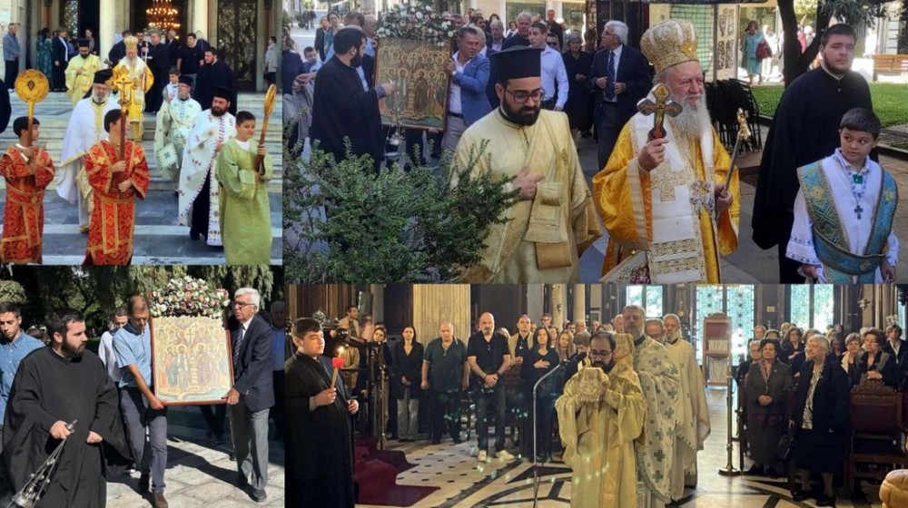 ΧΑΛΚΙΔΑ: Γιορτή για τους Κύπριους Αγίους και μνημόσυνο για τον ιεροψάλτη Σπύρο Σιμιτζή