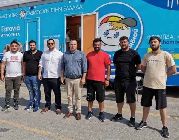 Δεκάδες παιδιά ΡΟΜΑ εξετάστηκαν δωρεάν στη Χαλκίδα