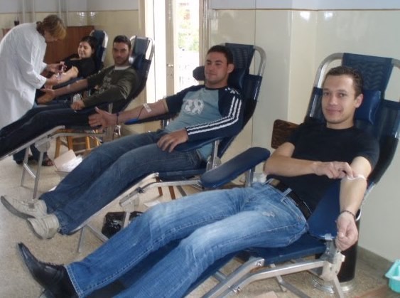 Αιμοδοσία από την ΟΝΝΕΔ