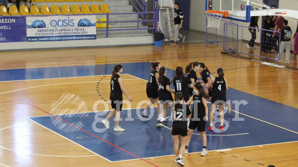 ΣΧΟΛΙΚΑ ΠΡΩΤΑΘΛΗΜΑΤΑ ΕΥΒΟΙΑ: Απίθανο ! Ξεκίνησε ματς στο μπάσκετ κοριτσιών και οι δυο ομάδες είχαν ίδιες στολές