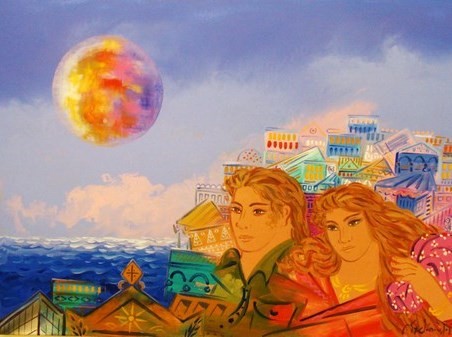 Απόλυτα καλοκαιρινός πίνακας!