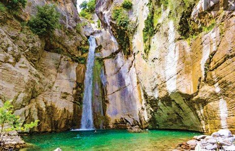 ΜΑΝΙΚΙΑ ΚΟΝΙΣΤΡΩΝ: Υδροηλεκτρικός σταθμός μέσα στον καταρράκτη