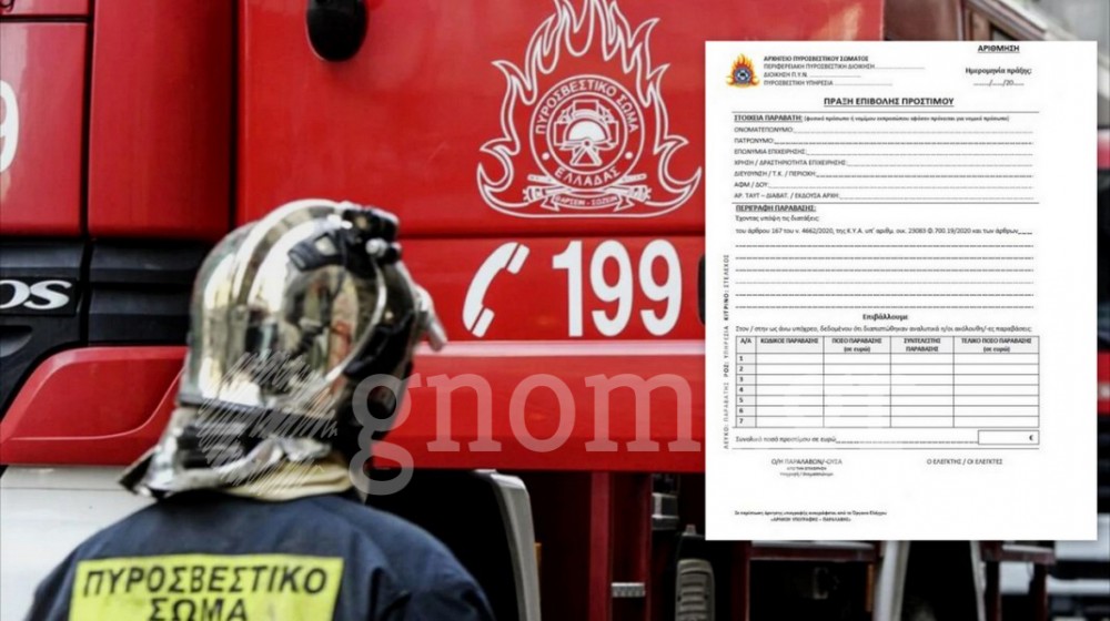 ΔΗΜΟΣ ΔΙΡΦΥΩΝ- ΜΕΣΣΑΠΙΩΝ: Πρόστιμο 2250 ευρώ σε γυναίκα από την Πυροσβεστική Υπηρεσία