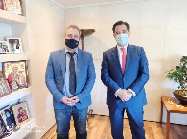 ΟΙΚΟΝΟΜΙΚΟ ΕΠΙΜΕΛΗΤΗΡΙΟ: Ο Κοτρογιάννης συναντήθηκε με τον Άδωνι Γεωργιάδη