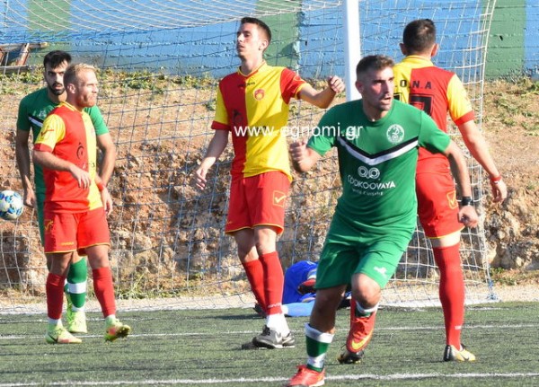 ΔΡΟΣΙΑ- ΑΡΤΑΚΗ 1-2 (ΚΥΠΕΛΛΟ ΕΥΒΟΙΑΣ): Δεν κατάφεραν να πανηγυρίσουν το εκπληκτικό γκολ του Αγγελάτου