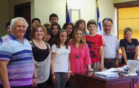 Οι GREEN-ιάρηδες πήγαν στο Δήμαρχο και μίλησαν για το νερό