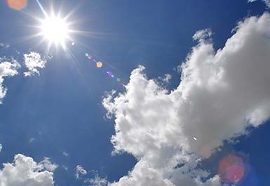 Μετά τους ανέμους και τις βροχές, καλοκαιρία