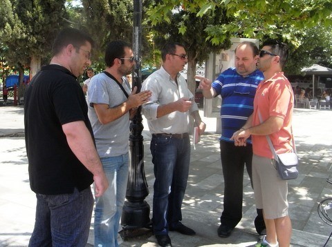 Εκανε συστάσεις στους καταστηματάρχες για τα τραπεζοκαθίσματα