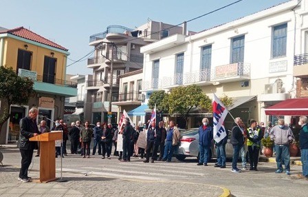 ΑΛΙΒΕΡΙ: Απεργιακή συγκέντρωση από Σωματεία εργαζομένων και συνταξιούχων