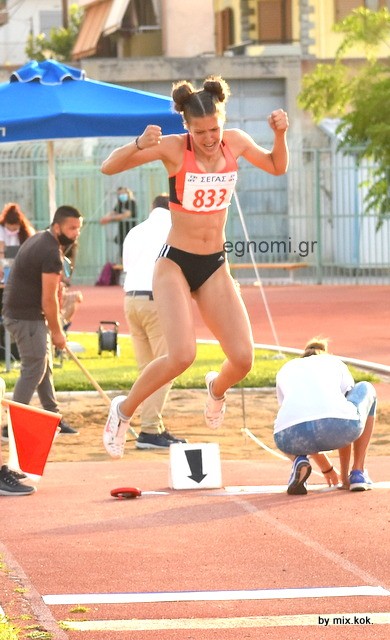 ΔΙΑΣΥΛΛΟΓΙΚΟΙ ΑΓΩΝΕΣ ΣΤΙΒΟΥ Κ18 (ΧΑΛΚΙΔΑ): Η Ευγενία Σχίζα ...πέταξε στα 6 μέτρα